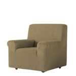 Sofa Cover 1 Seater Armchair Latte