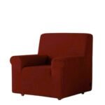 Sofa Cover 1 Seater Armchair Bordeaux